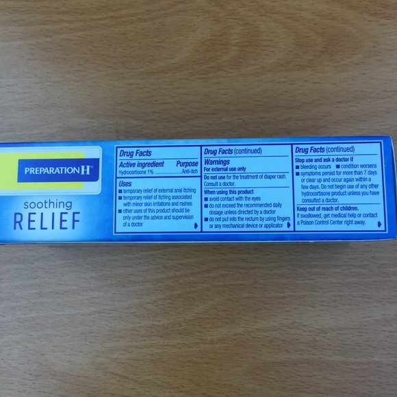 Preparation H Soothing Relief Anti-Itch Cream Lot.  NIB - Picture 2 of 6